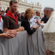 Quella carezza di Papa Francesco